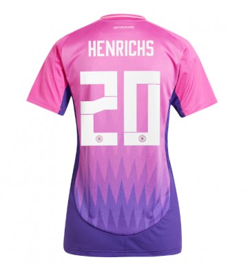 Tyskland Benjamin Henrichs #20 Udebanetrøje Dame EM 2024 Kort ærmer